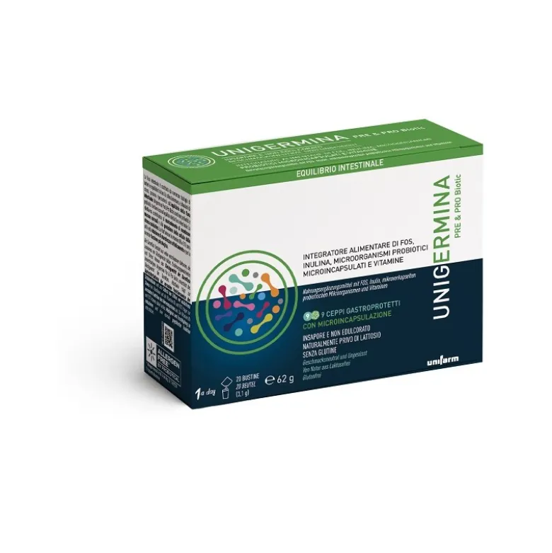 Unifarm Unigermina Pre&Pro Biotic 20 Bustine