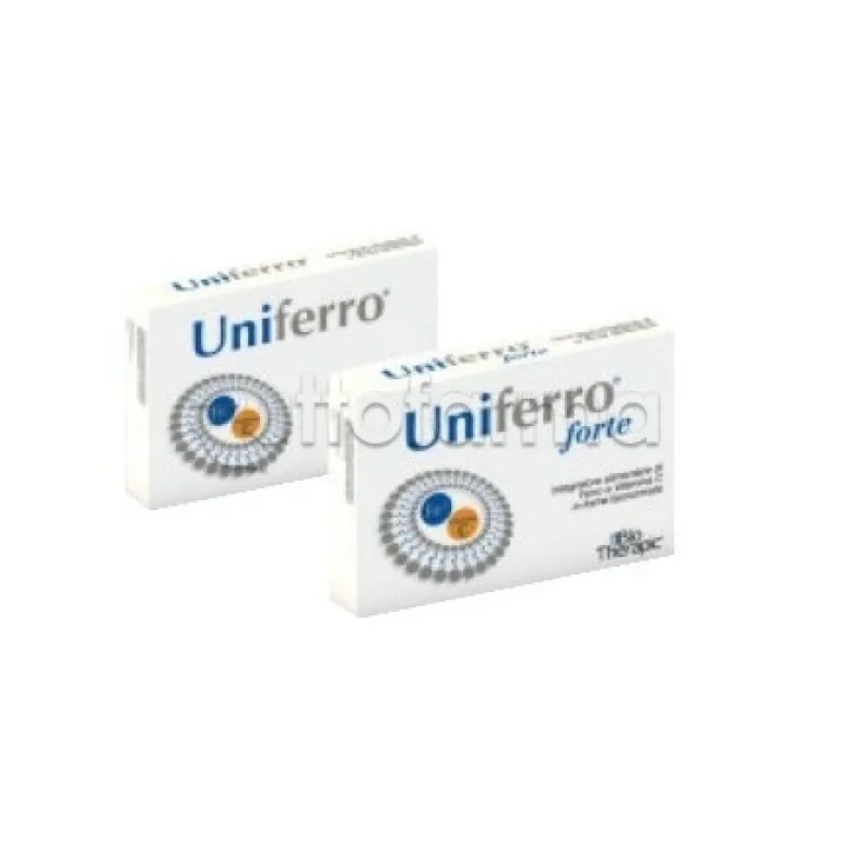 Uniferro Forte Integratore di Ferro 30 Capsule