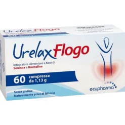 Urelax Flogo Integratore per Prostata e Vie Urinarie 60 Compresse