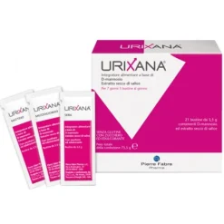 Urixana Integratore Fermenti Lattici per Vie Urinarie 21 Bustine