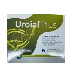 Uroial Plus Integratore per Vie Urinarie 14 Bustine