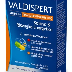 Valdispert Sonno e Risveglio Energetico Integratore 24 compresse