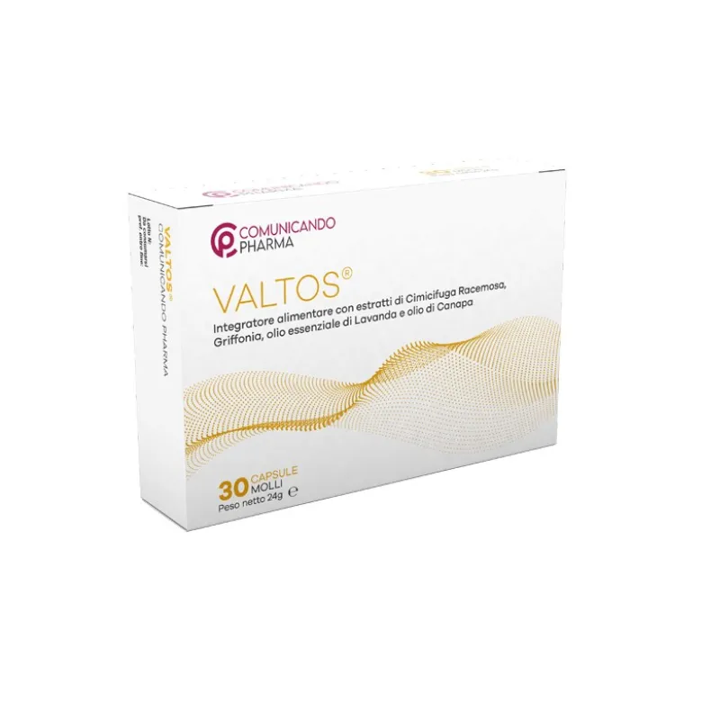 Valtos per Menopausa e Benessere Mentale 30 Capsule Molli