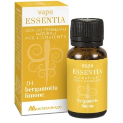 Vapo Essentia Bergamotto/limone olio essenziale per ambienti, benessere e freschezza 10ml