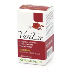 Varieze Integratore per Microcircolo e Gambe 60 Compresse