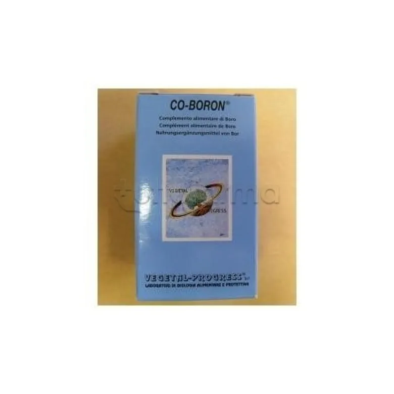 Vegetal Progress Co-Boron Integratore per Menopausa 30 Capsule