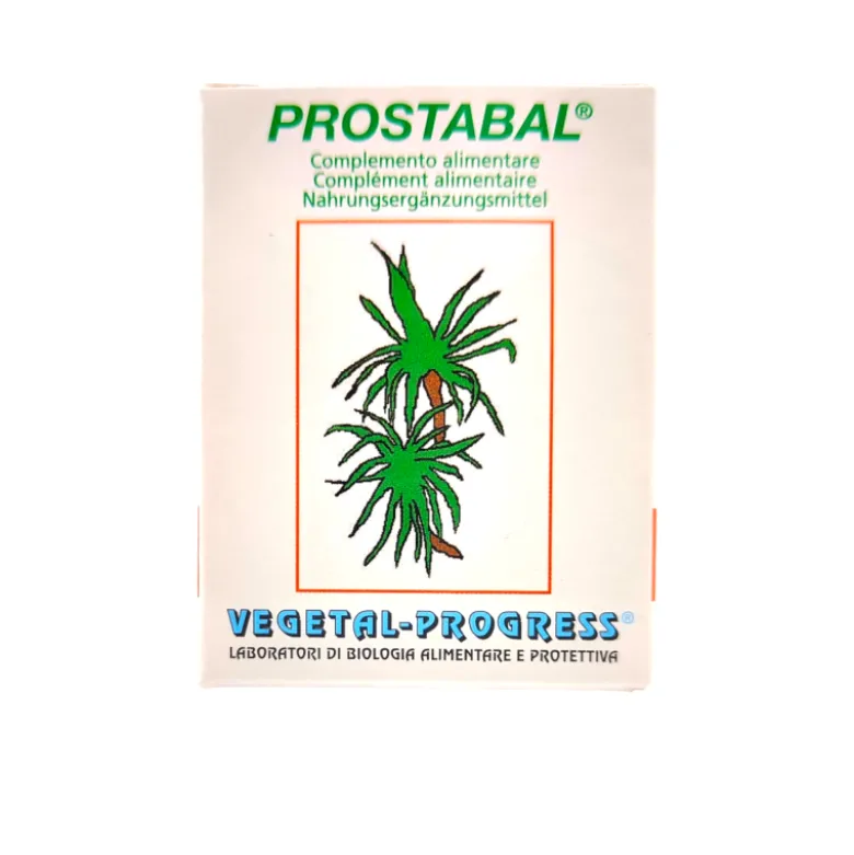 Vegetal Progress Prostabal Integratore per Prostata Uomo 60 Capsule