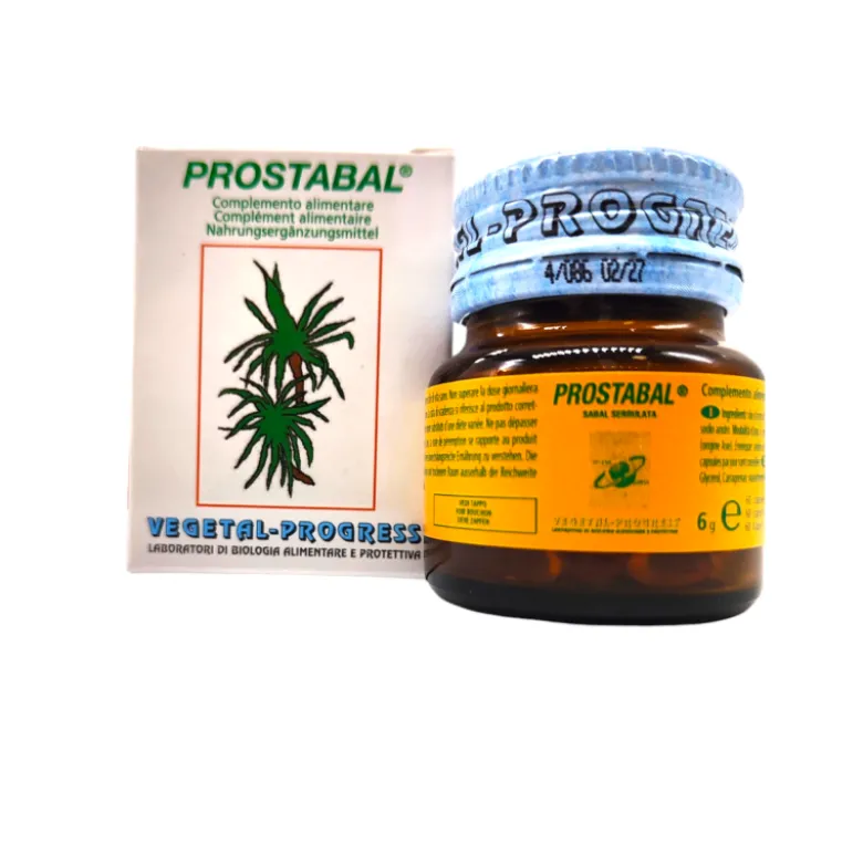 Vegetal Progress Prostabal Integratore per Prostata Uomo 60 Capsule