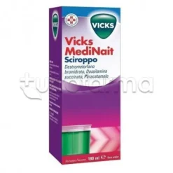 Vicks Medinait Sciroppo 180ml per Raffreddore e Influenza