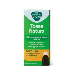 Vicks Tosse Natura Sciroppo Tosse Grassa e Secca Gusto Miele 140ml