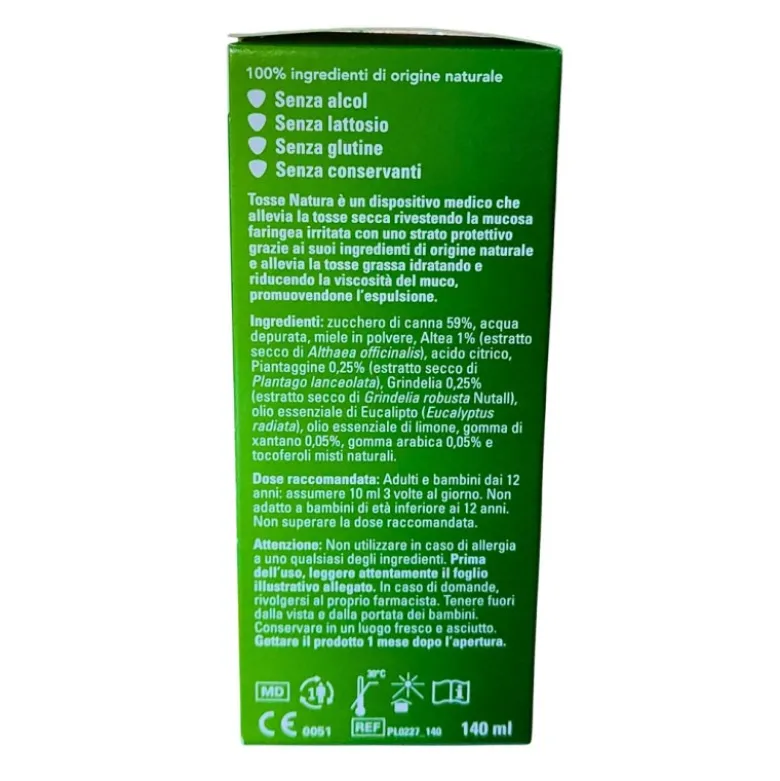 Vicks Tosse Natura Sciroppo Tosse Grassa e Secca Gusto Miele 140ml