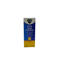 Vicks Tosse Sedativo Sciroppo Calmante della Tosse al Miele 180 ml