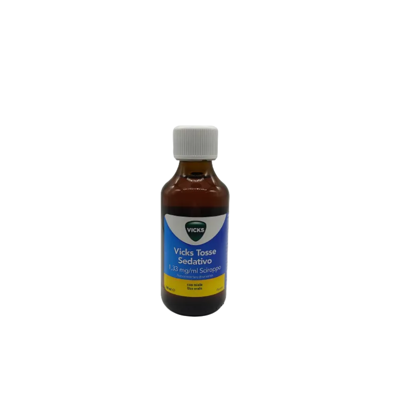 Vicks Tosse Sedativo Sciroppo Calmante della Tosse al Miele 180 ml