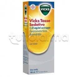 Vicks Tosse Sedativo Sciroppo Calmante della Tosse al Miele 180 ml