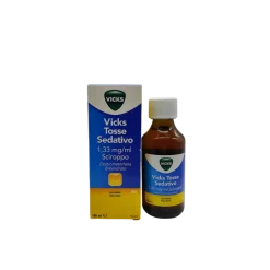 Vicks Tosse Sedativo Sciroppo Calmante della Tosse al Miele 180 ml