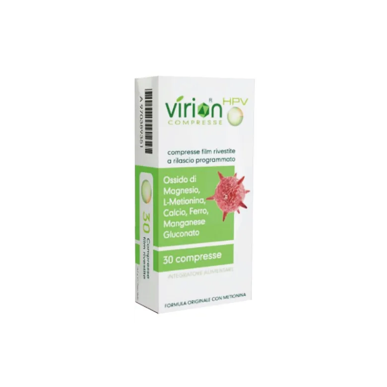 Virion HPV Integratore di Magnesio e Metionina 30 Compresse
