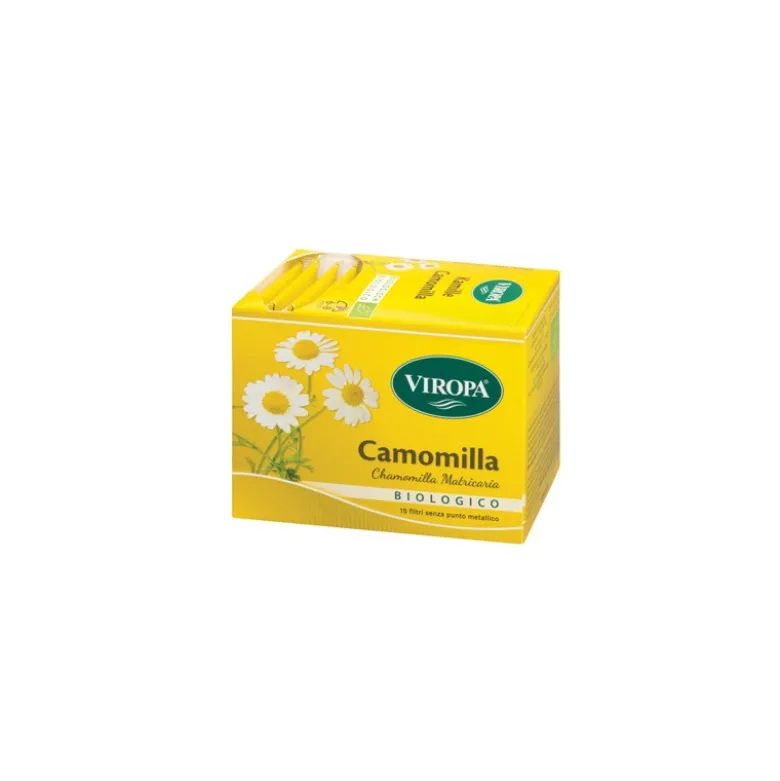 Viropa Camomilla Tisana Biologica 15 Bustine