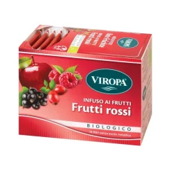 Viropa Infuso Frutti Rossi Bio per Relax 15 Bustine