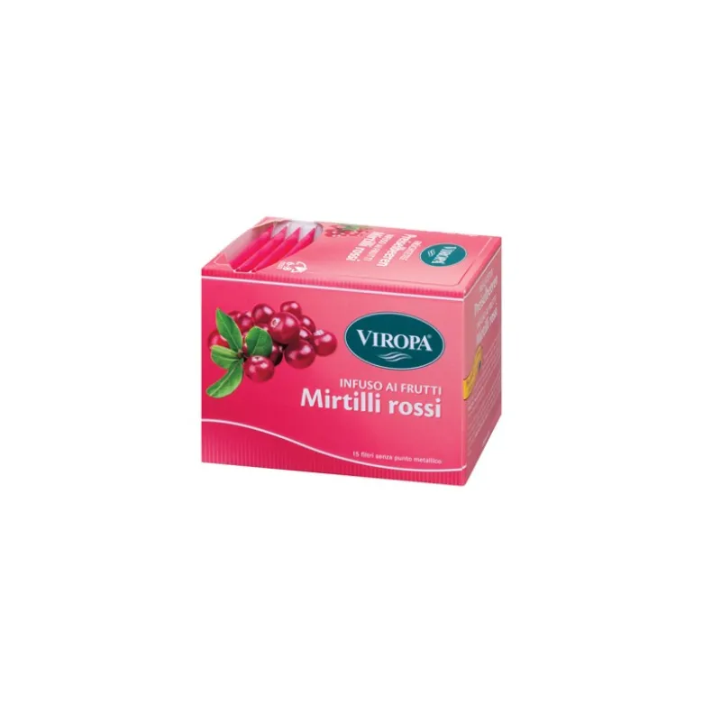 Viropa Tisana ai Mirtilli Rossi 15 Bustine