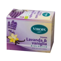 Viropa Tisana Lavanda & Vaniglia per Rilassamento 15 Filtri da 1,9g