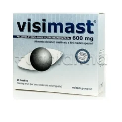 Visimast 600mg Microgranuli Integratore per Salute degli Occhi 20 Bustine