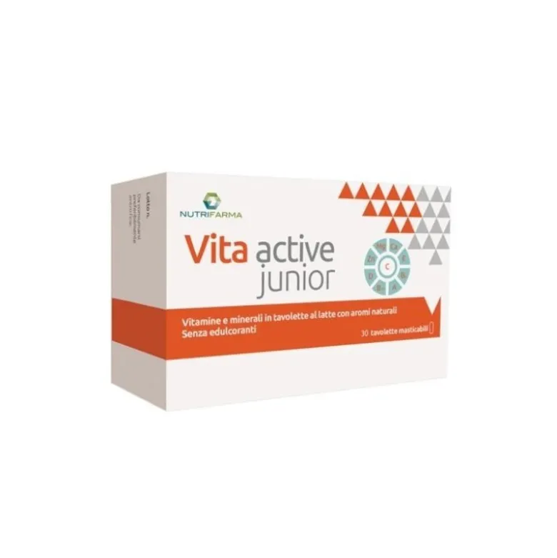 Vita Active Junior per Salute Bambini 30 Tavolette Masticabili
