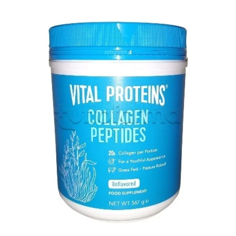 Vital Proteins Collagen Peptides Integratore per Pelle, Capelli e Unghie 567g