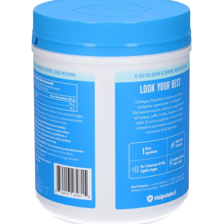 Vital Proteins Collagen Peptides Integratore per Pelle, Capelli e Unghie 567g
