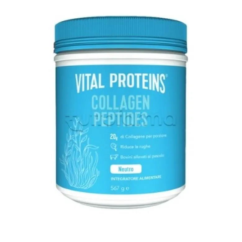 Vital Proteins Collagen Peptides Integratore per Pelle, Capelli e Unghie 567g
