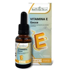 Vitamina E Gocce 30 per Difese Antiossidanti e Pelle Sana Flacone 30 ml