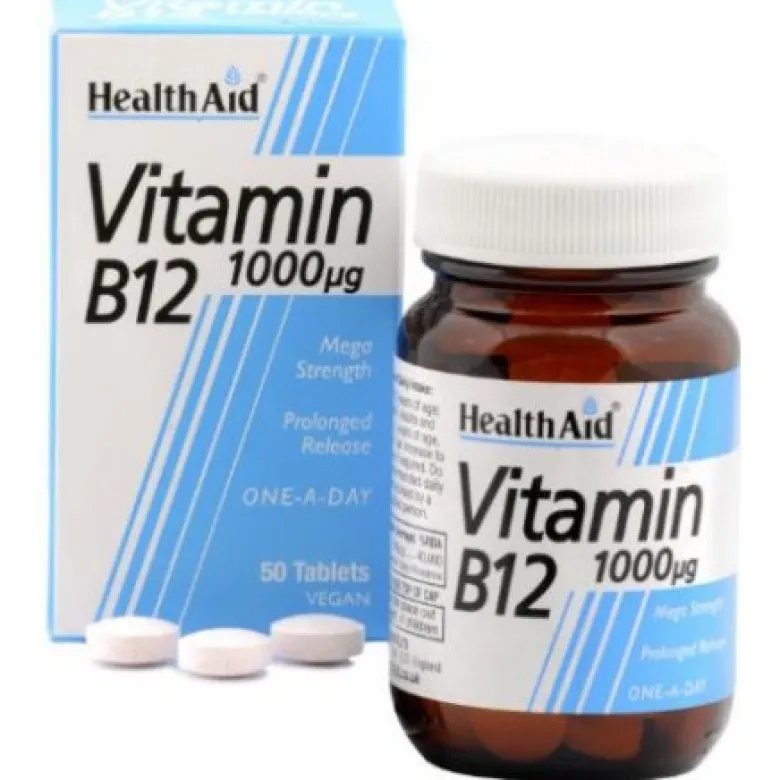 Vitamin B12 1000 UG Integratore di Vitamina B 50 Capsule