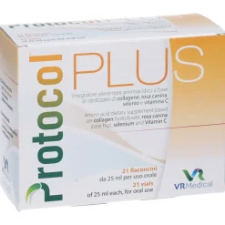 Vita Research Protocol Plus Integratore di Collagene 21 Flaconcini 25ml