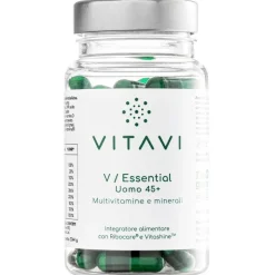 Vitavi V Essential Uomo 45+ Integratore Difese Immunitarie 60 Capsule