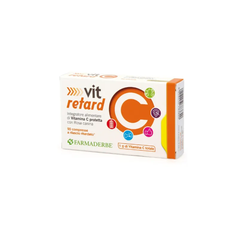 Vit C Retard Integratore di Vitamina C 20 Compresse