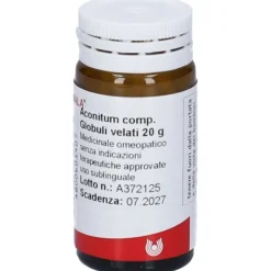 Wala Aconitum Compositum Medicinale Omeopatico Globuli Velati 20 g