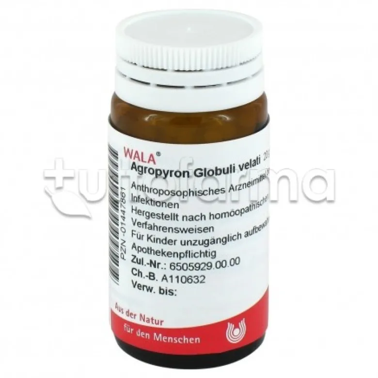 Wala Agropyron Compositum Medicinale Omeopatico Globuli Velati 20g