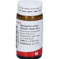 Wala Agropyron Compositum Medicinale Omeopatico Globuli Velati 20g