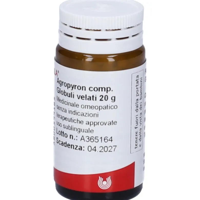 Wala Agropyron Compositum Medicinale Omeopatico Globuli Velati 20g