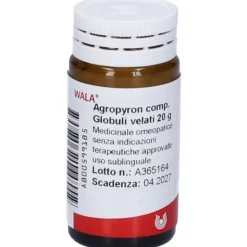 Wala Agropyron Compositum Medicinale Omeopatico Globuli Velati 20g