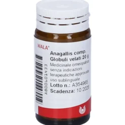 Wala Anagallis Compositum Medicinale Omeopatico Globuli Velati 20g