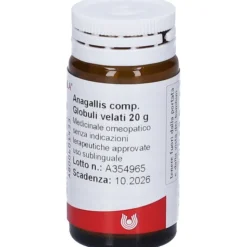 Wala Anagallis Compositum Medicinale Omeopatico Globuli Velati 20g