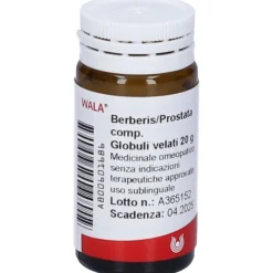 Wala Berberis Prostata Compositum Medicinale Omeopatico Globuli Velati 20g