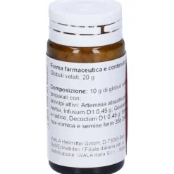 Wala Gentiana Compositum Medicinale Omeopatico Globuli Velati 20g