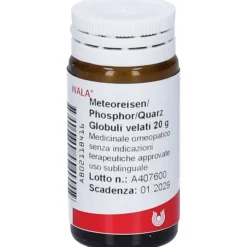Wala Meteoreisen Phosphor Quarz Medicinale Omeopatico Globuli Velati 20 g