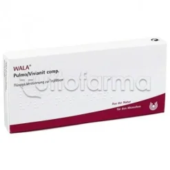 Wala Pulmo Vivianit Compositum Medicinale Omeopatico 10 Fiale