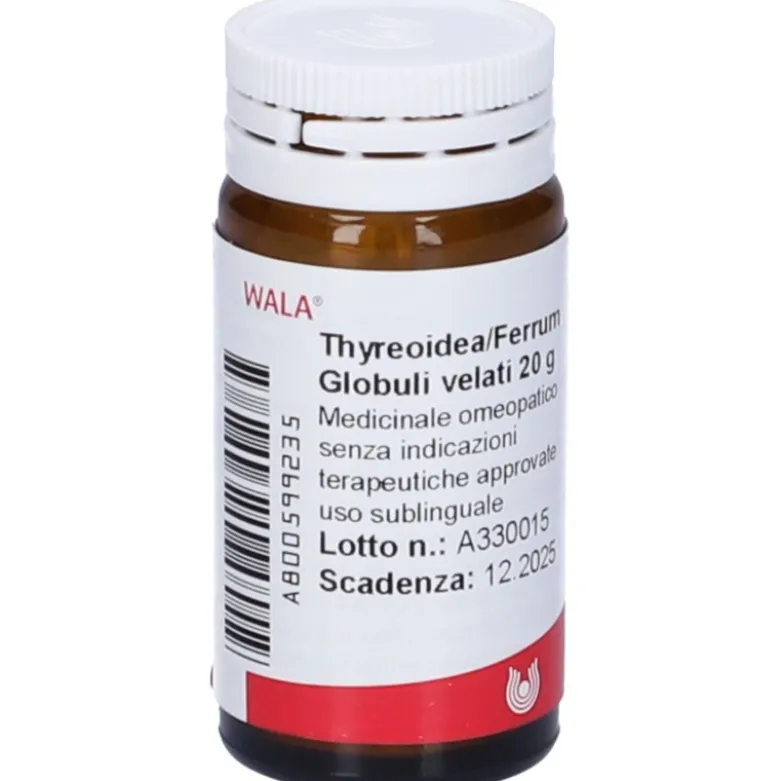 Wala Thyreoidea Ferrum Globuli Medicinale Omeopatico 20g