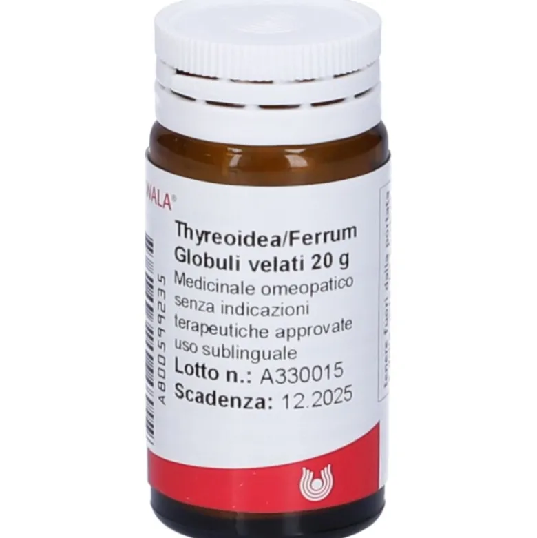 Wala Thyreoidea Ferrum Globuli Medicinale Omeopatico 20g