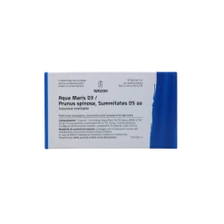 Weleda Aqua Maris D3 Prunus D5 Rimedio Omeopatico 8 Fiale
