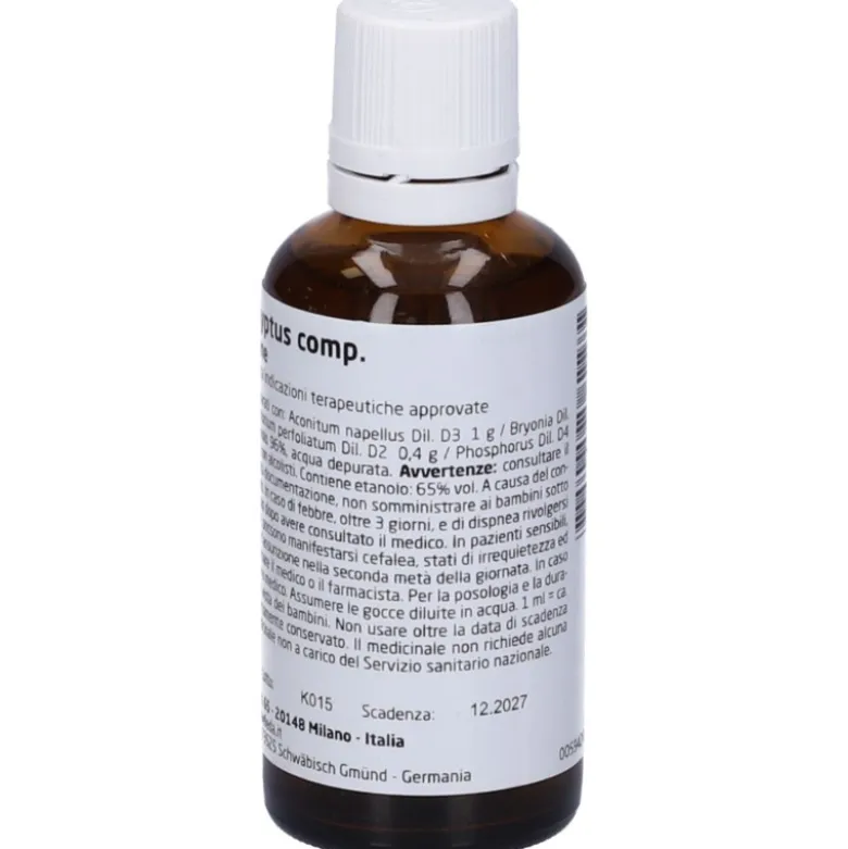 Weleda Bryonia e Eucalyptus Medicinale Omeopatico Gocce 50ml