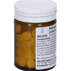 Weleda Ferrum Sidereum D20 Medicinale Omeopatico 80 Compresse